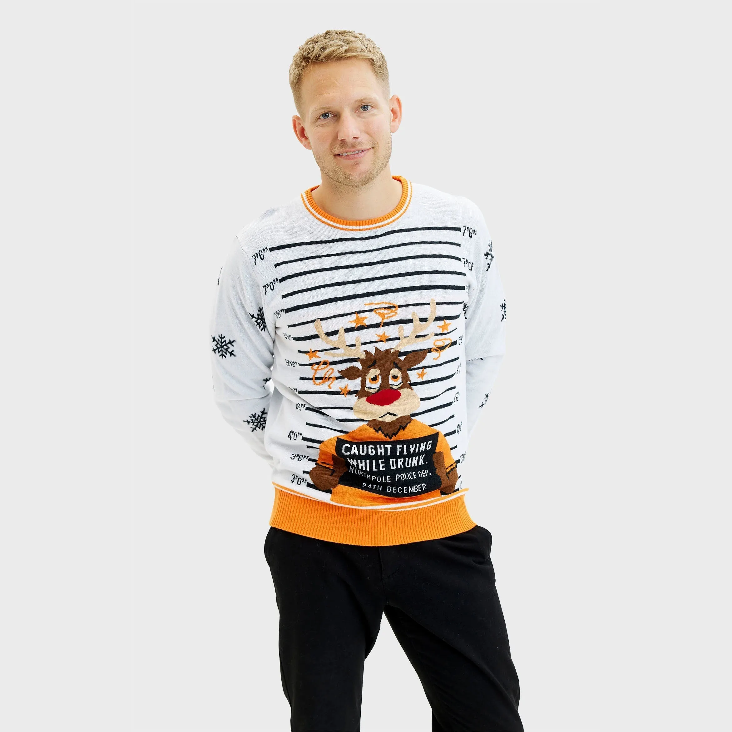 Criminal Rudolph Christmas Sweater – Men sold by Christmas Sweats