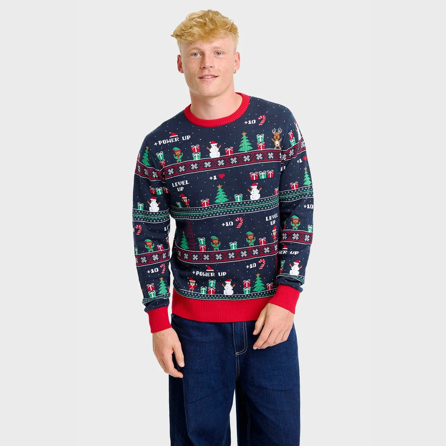 Vintage Gaming Christmas Sweater – Men sold by Christmas Sweats product image thumbnail 4