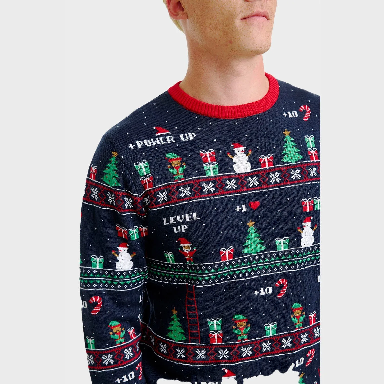 Vintage Gaming Christmas Sweater – Men sold by Christmas Sweats product image thumbnail 5