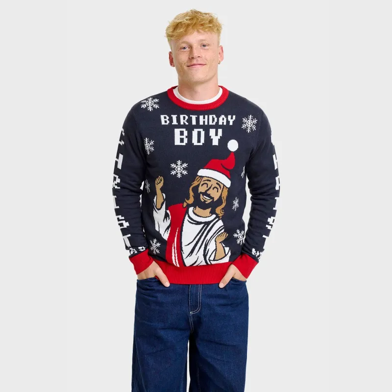 The Birthday Boy Christmas Sweater – Men sold by Christmas Sweats