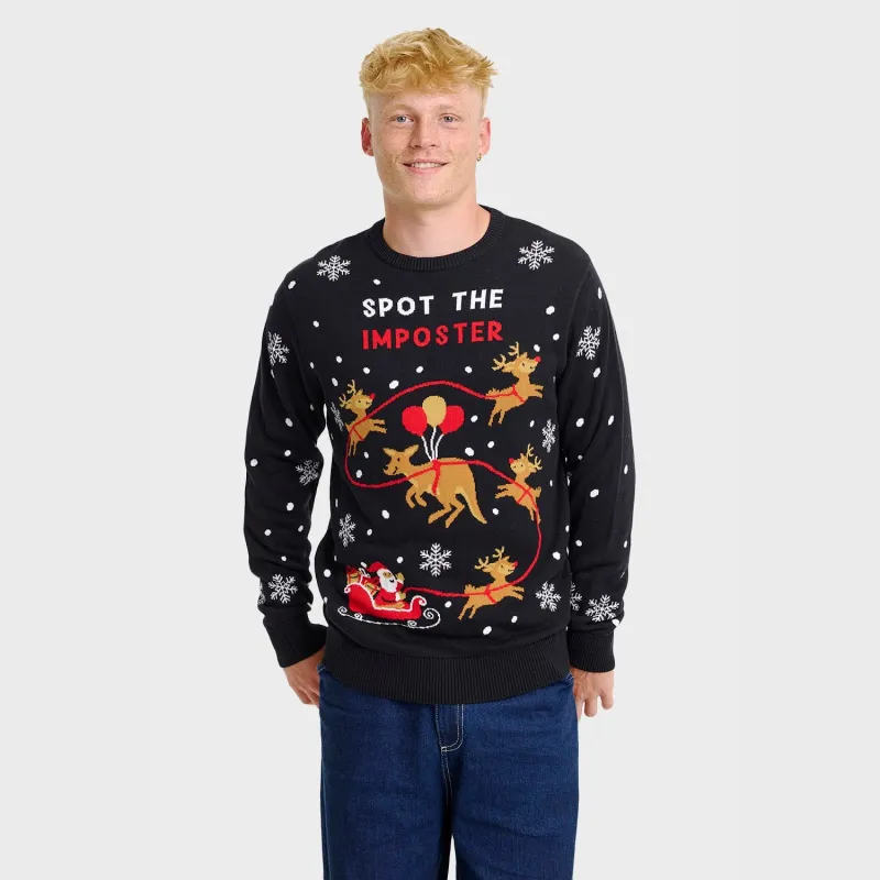 Imposter Christmas Sweater – Men sold by Christmas Sweats