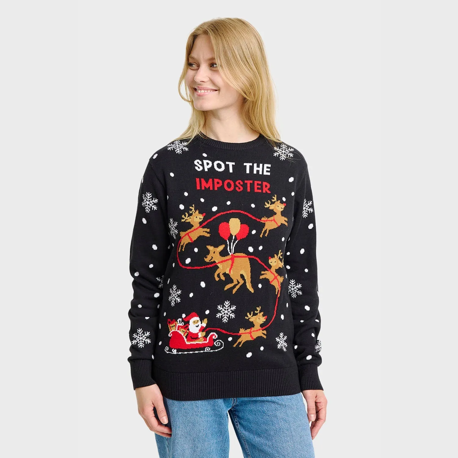 Imposter Christmas Sweater – Women sold by Christmas Sweats product image thumbnail 4