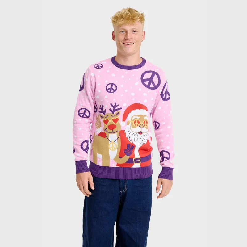 Hippie Christmas Sweater – Men sold by Christmas Sweats