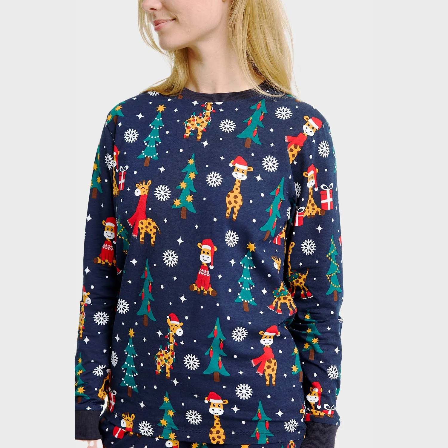 The Giraffe Christmas Pyjamas – Women sold by Christmas Sweats product image thumbnail 5