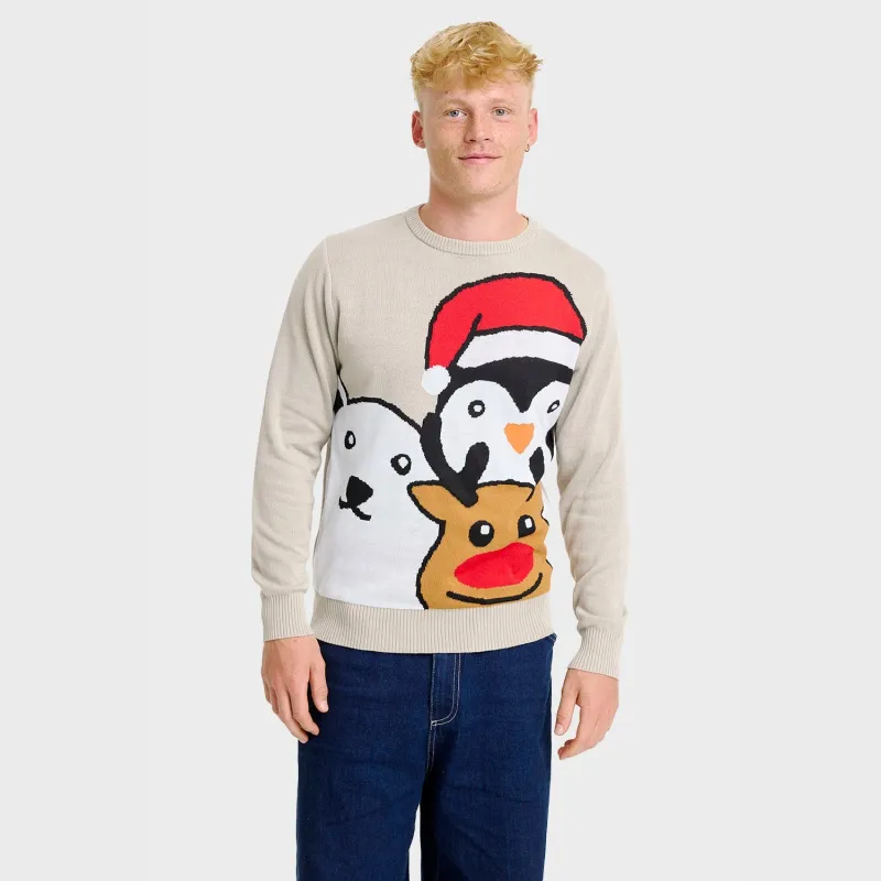 Animal Christmas Sweater – Men sold by Christmas Sweats