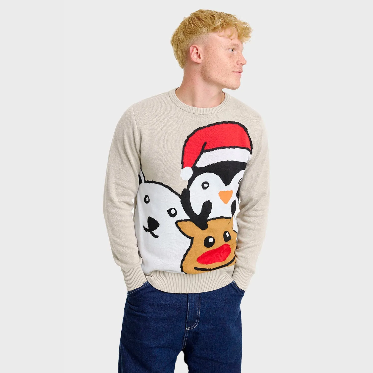 Animal Christmas Sweater – Men sold by Christmas Sweats product image thumbnail 2