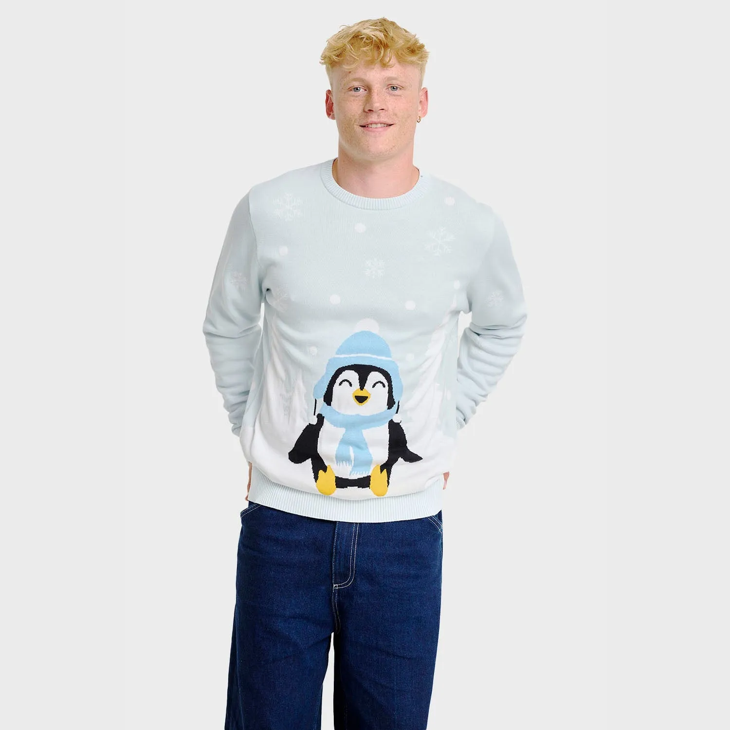 The Lovely Penguin Christmas Sweater – Men sold by Christmas Sweats product image thumbnail 4