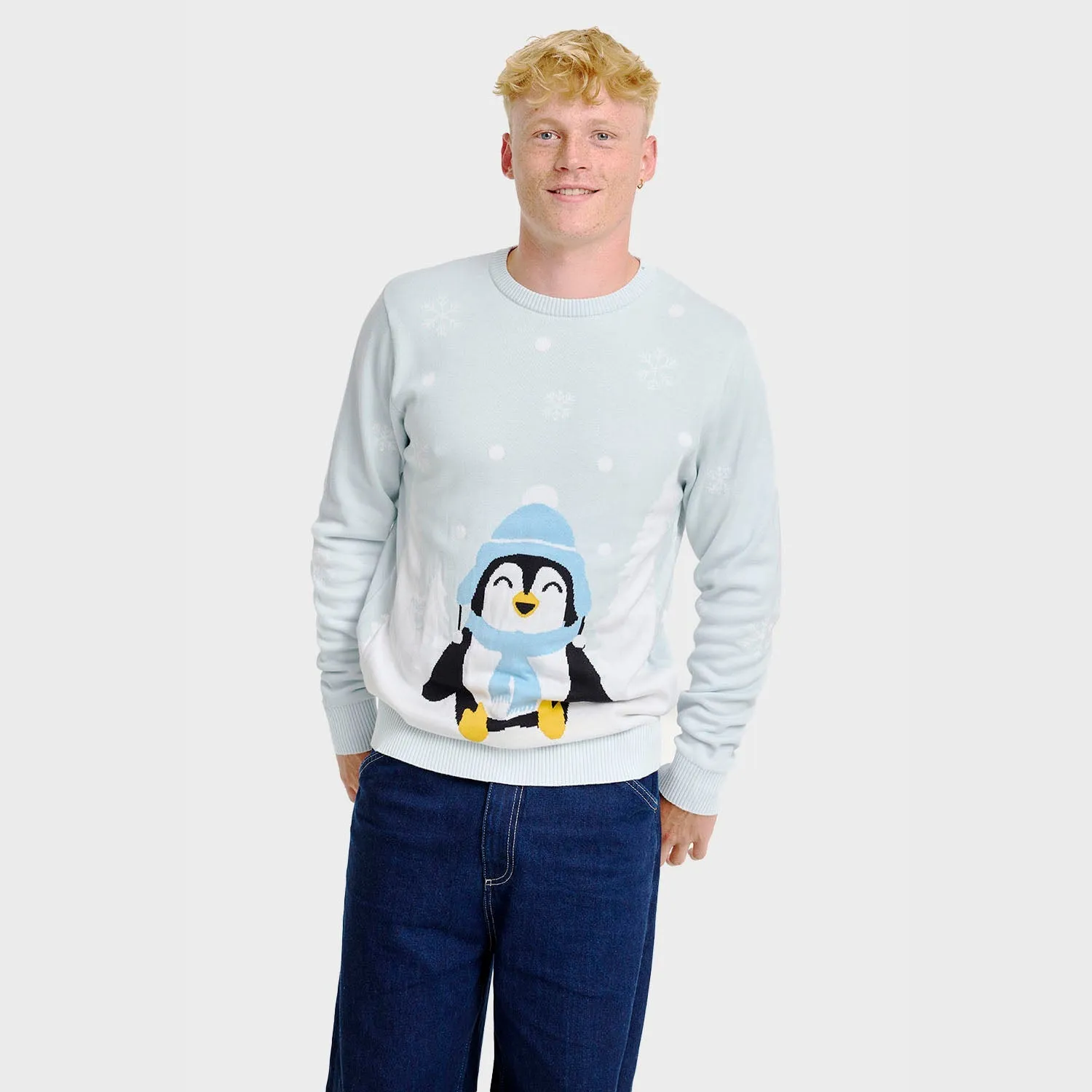 The Lovely Penguin Christmas Sweater – Men sold by Christmas Sweats