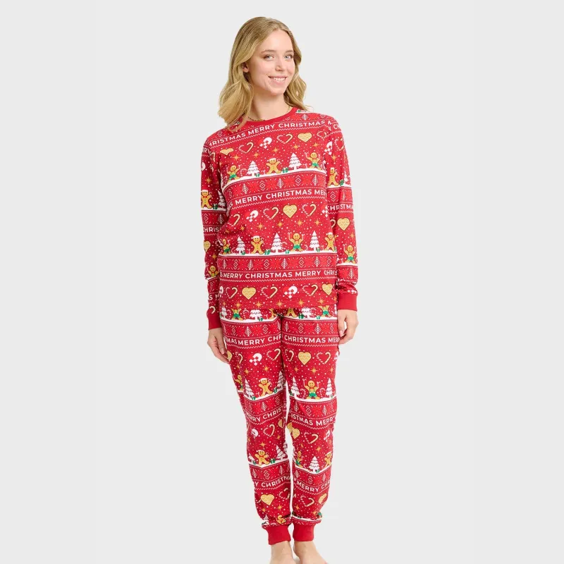 Christmas Cookie Pyjamas Red – Women sold by Christmas Sweats