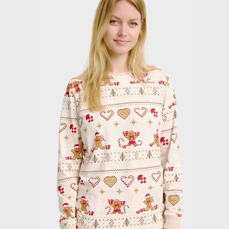 Christmas Cookie Pyjamas Beige – Women sold by Christmas Sweats