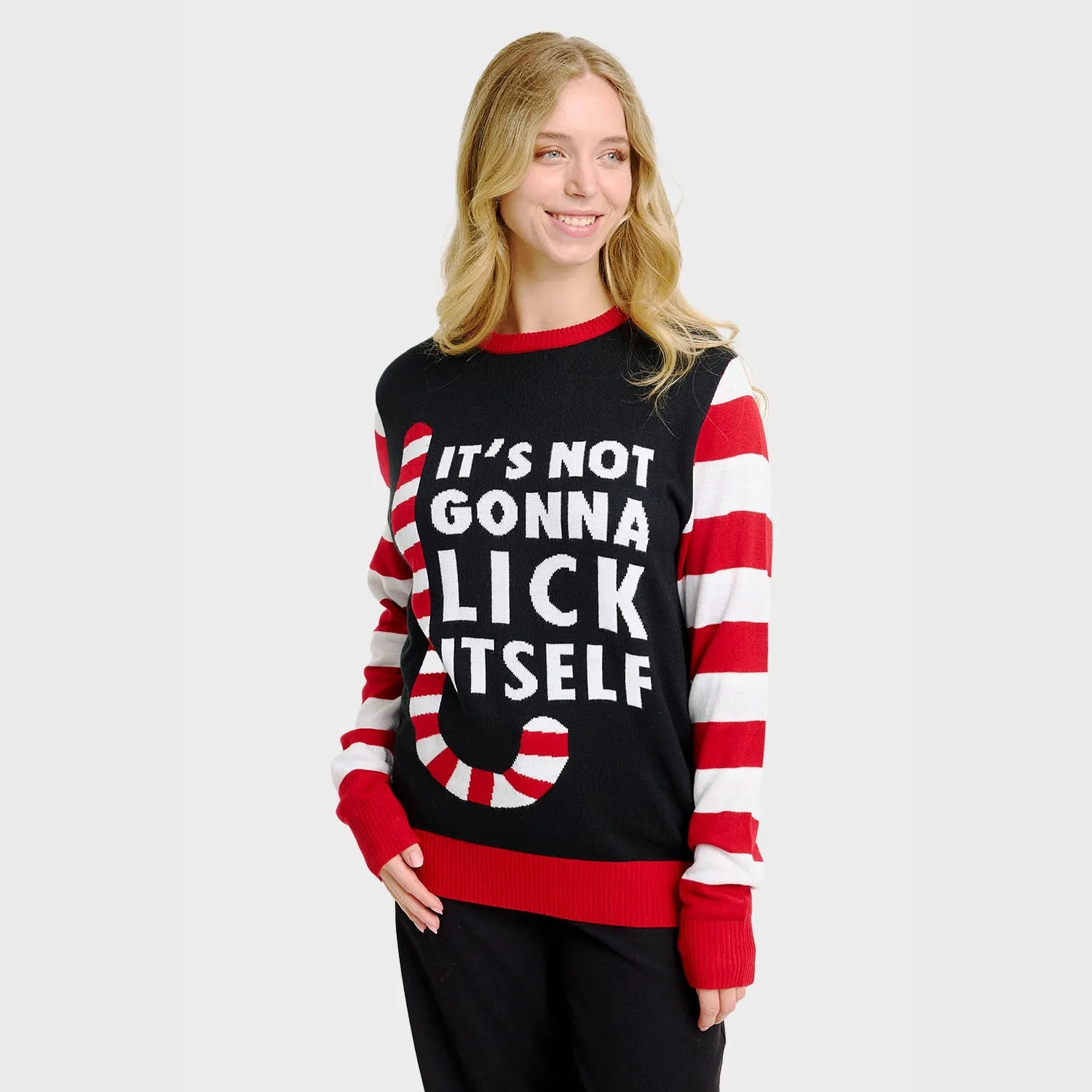 Candy Cane Christmas Sweater – Women sold by Christmas Sweats product image thumbnail 3