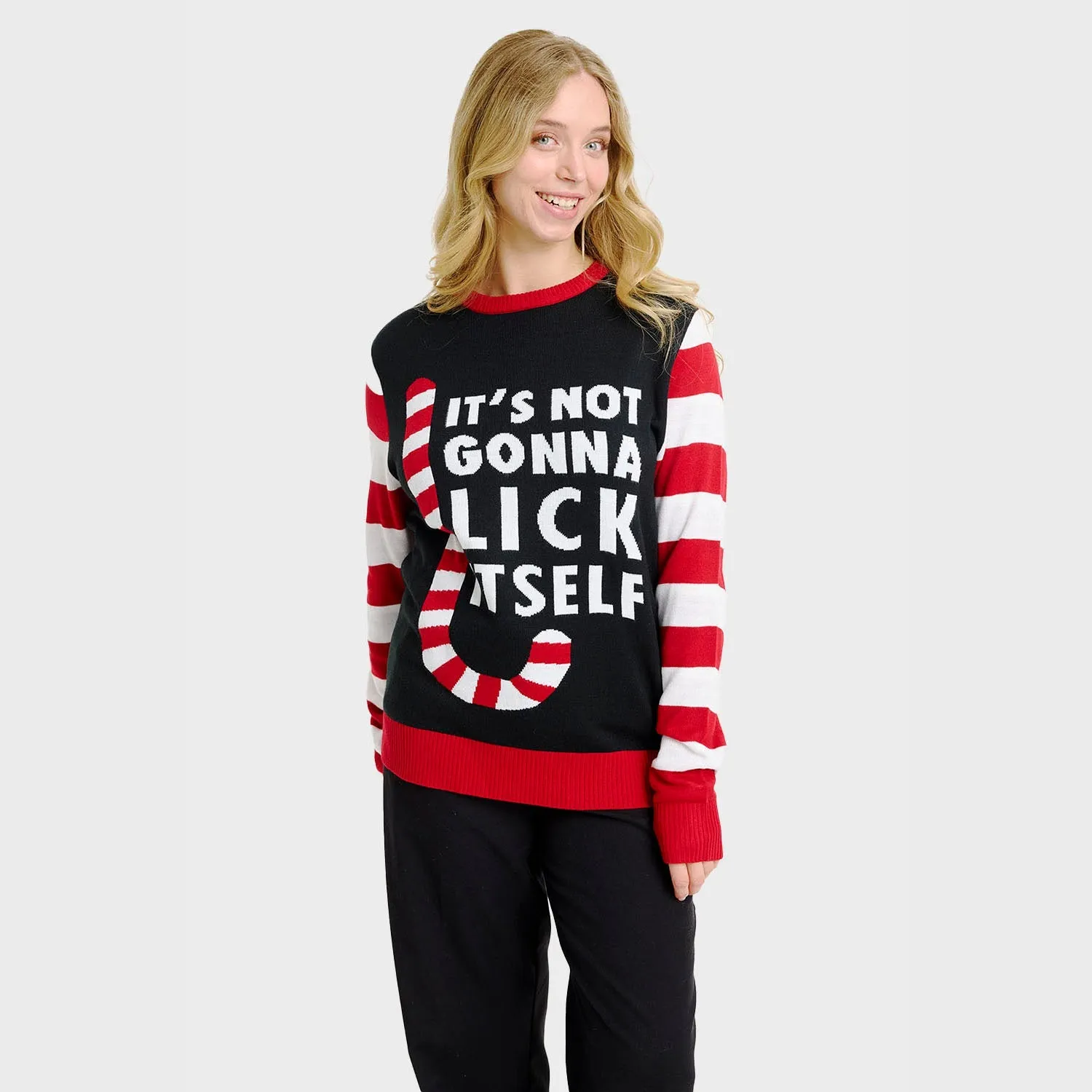 Candy Cane Christmas Sweater – Women sold by Christmas Sweats