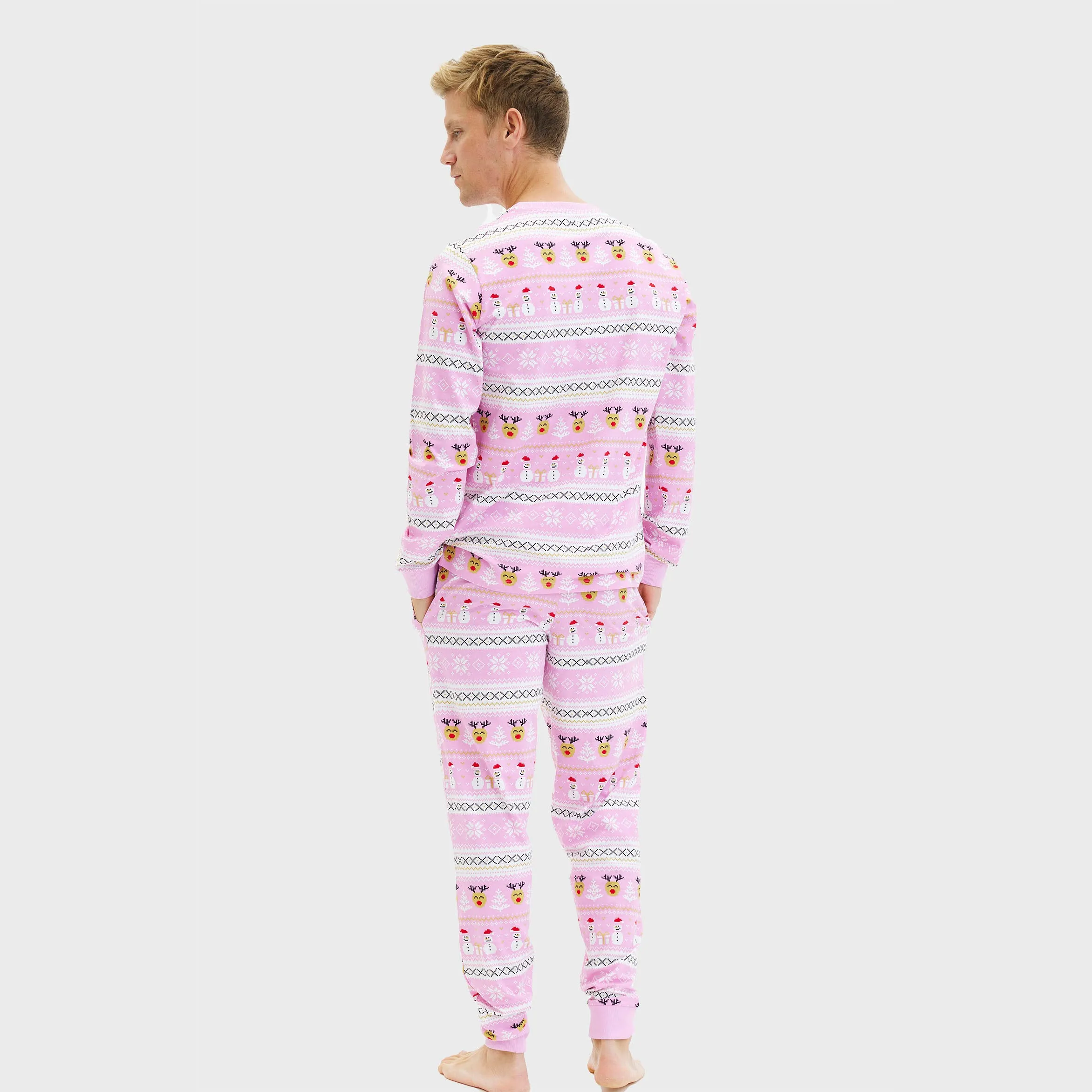 The reinstyle pyjamas pink - Men. sold by Christmas Sweats product image thumbnail 5