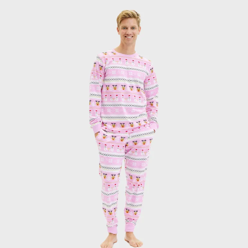 The reinstyle pyjamas pink - Men. sold by Christmas Sweats