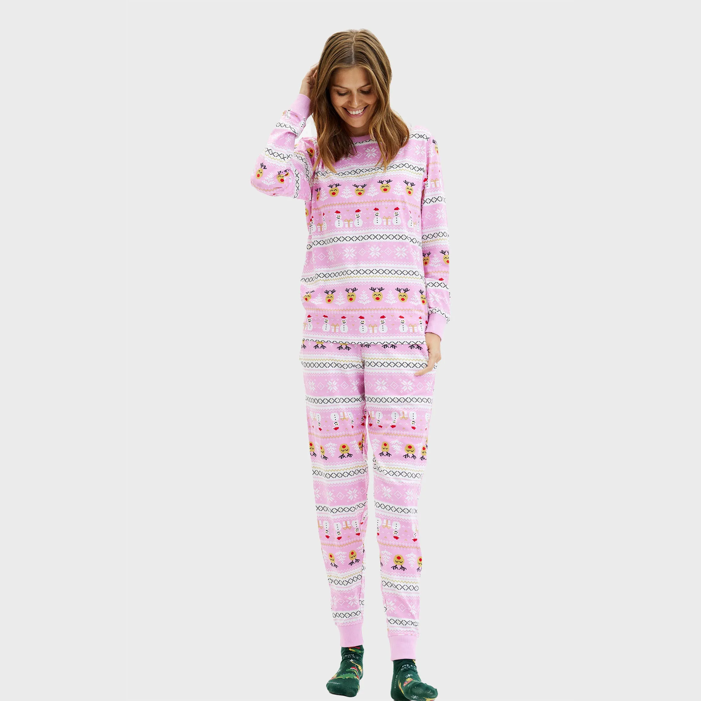The reinstyle pyjamas pink - Women. sold by Christmas Sweats product image thumbnail 4