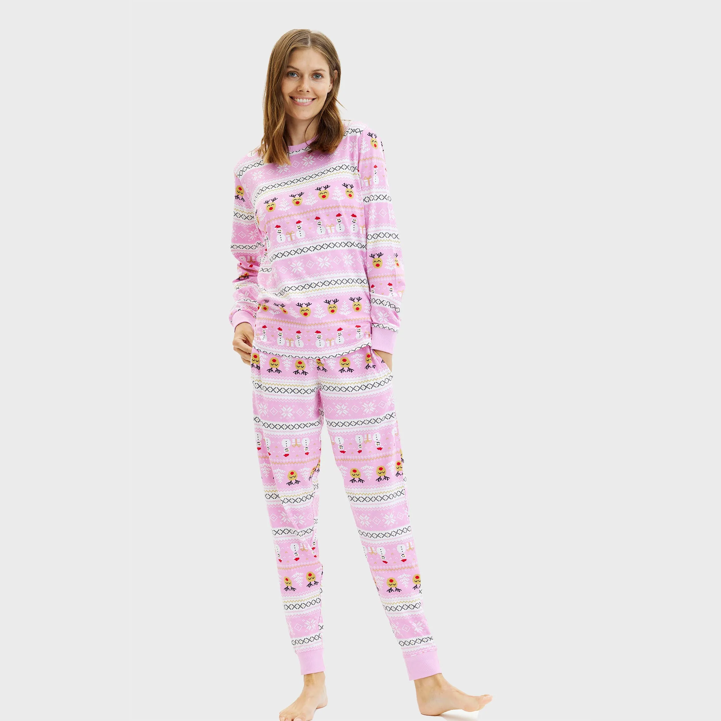 The reinstyle pyjamas pink - Women. sold by Christmas Sweats product image thumbnail 5