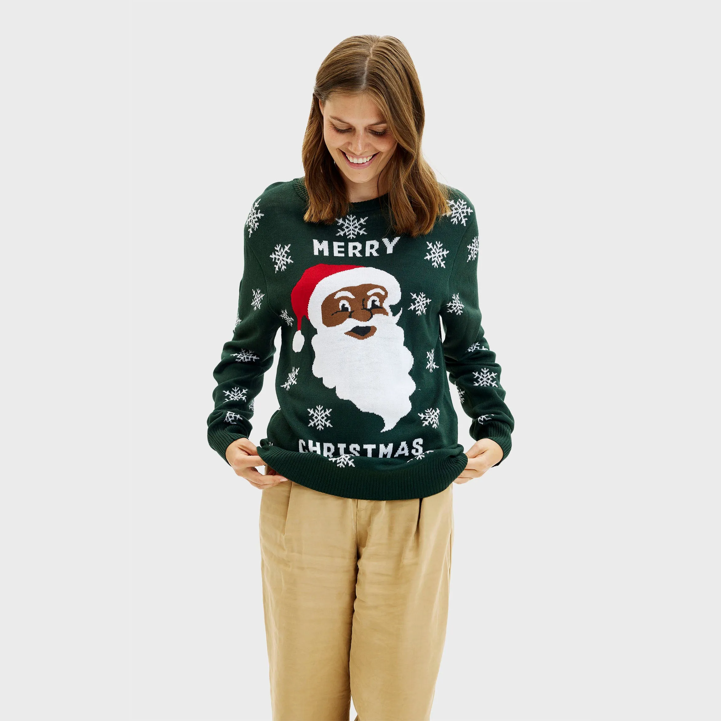 Merry Christmas Santa - Women sold by Christmas Sweats product image thumbnail 5