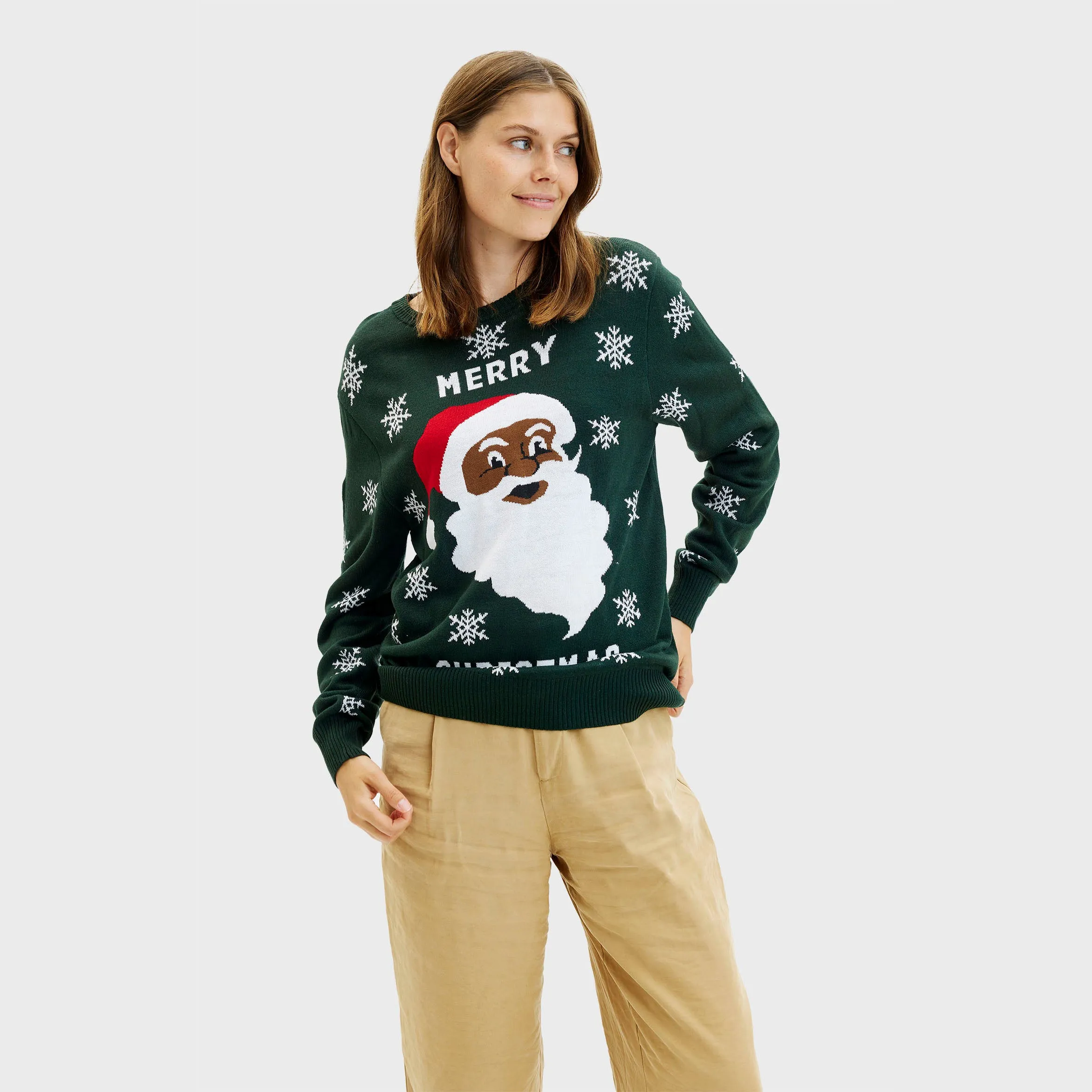 Merry Christmas Santa - Women sold by Christmas Sweats product image thumbnail 3