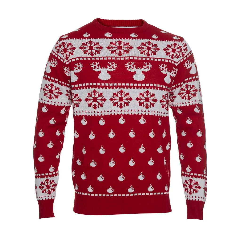 The Classic Christmas Sweater - red sold by Christmas Sweats