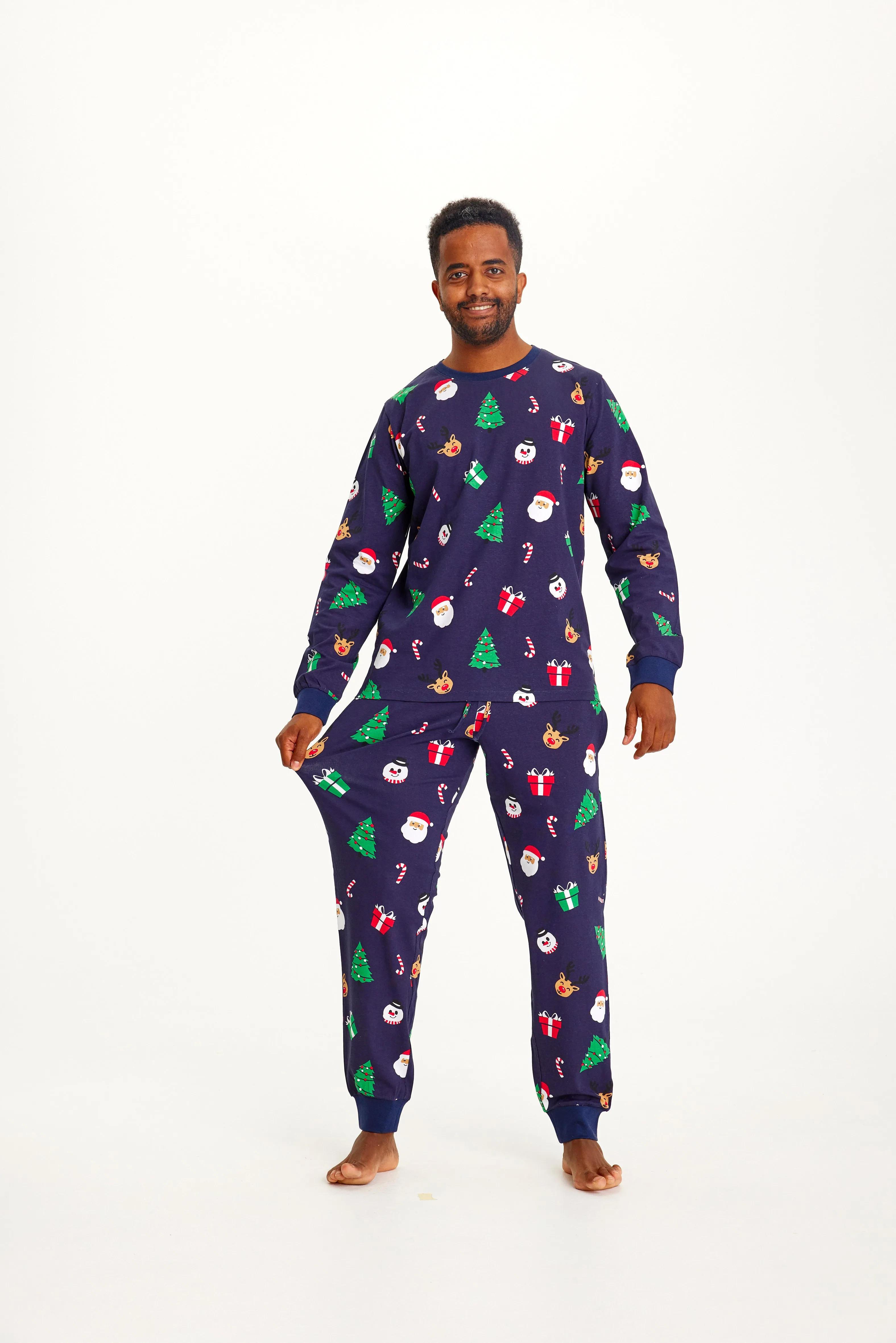 Nice christmas pyjamas navy - Men. sold by Christmas Sweats