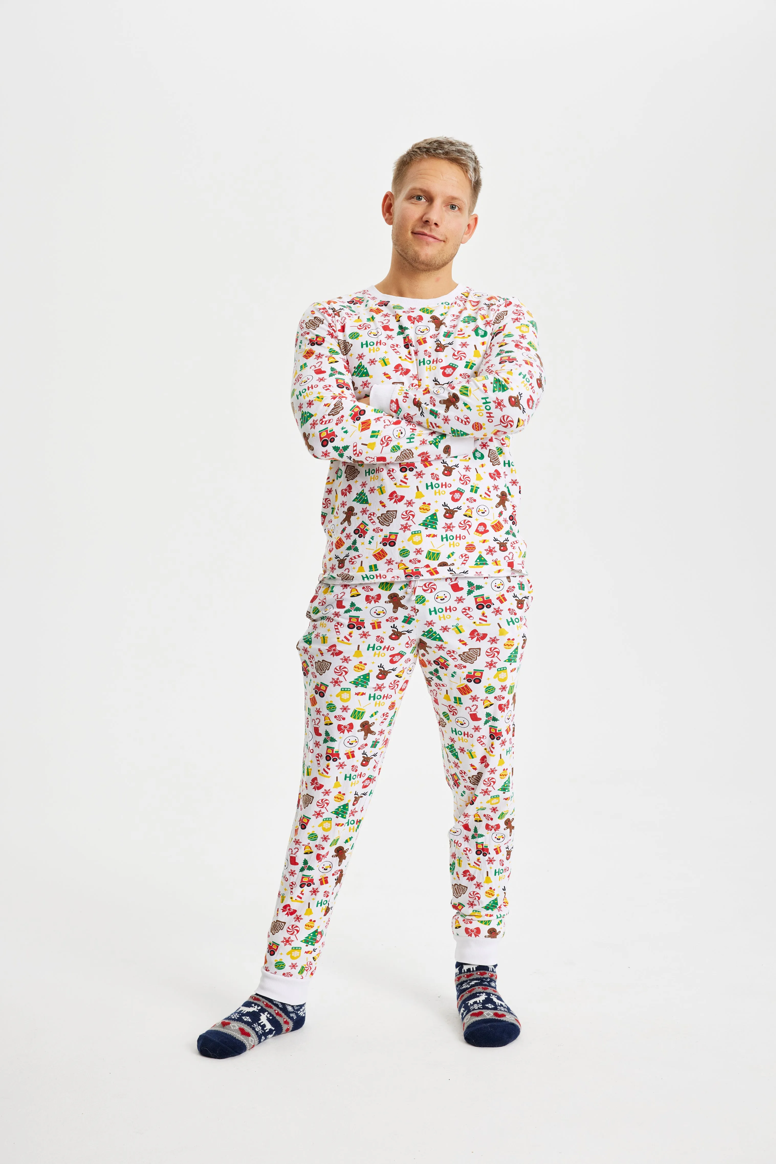 White Pajamas - Men sold by Christmas Sweats product image thumbnail 2