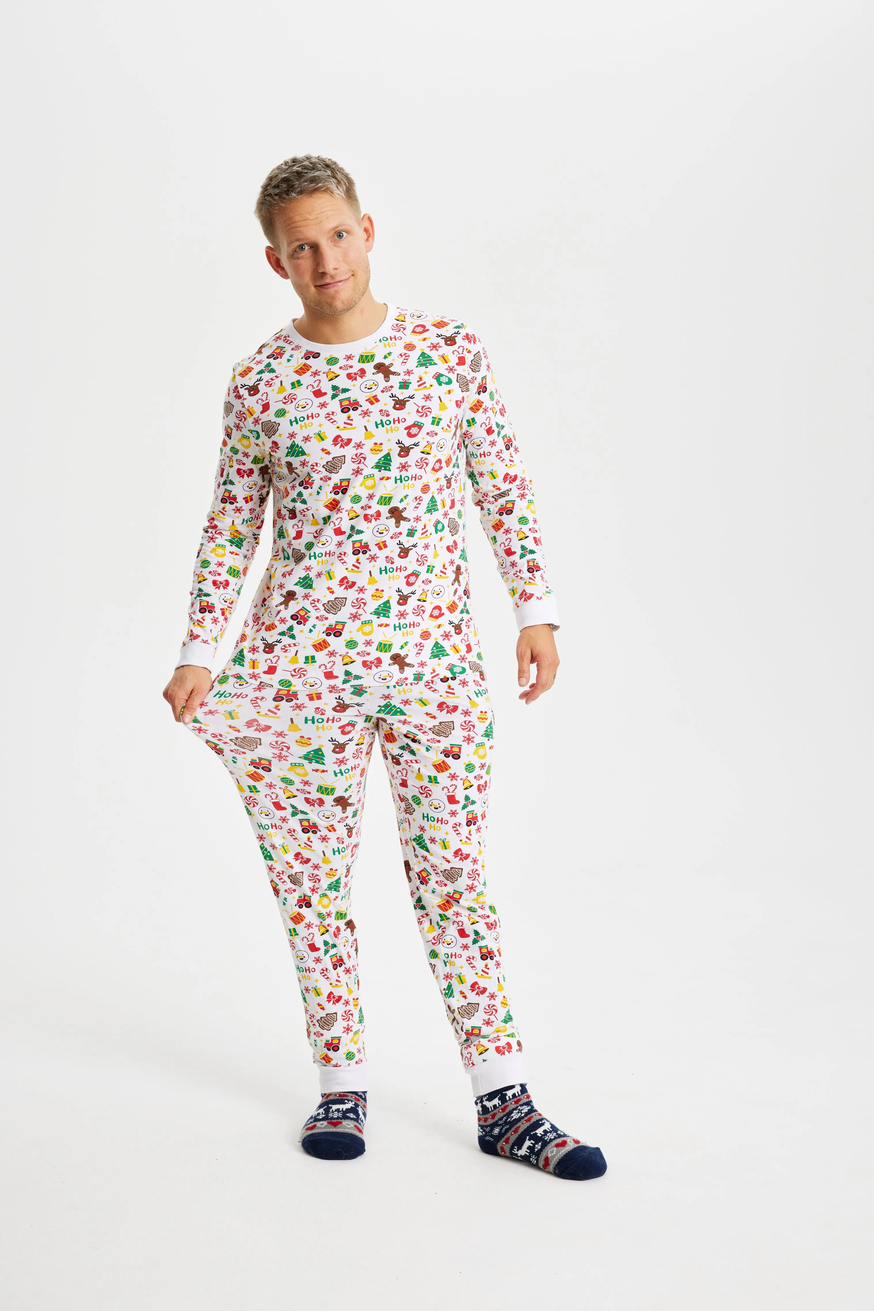 White Pajamas - Men sold by Christmas Sweats