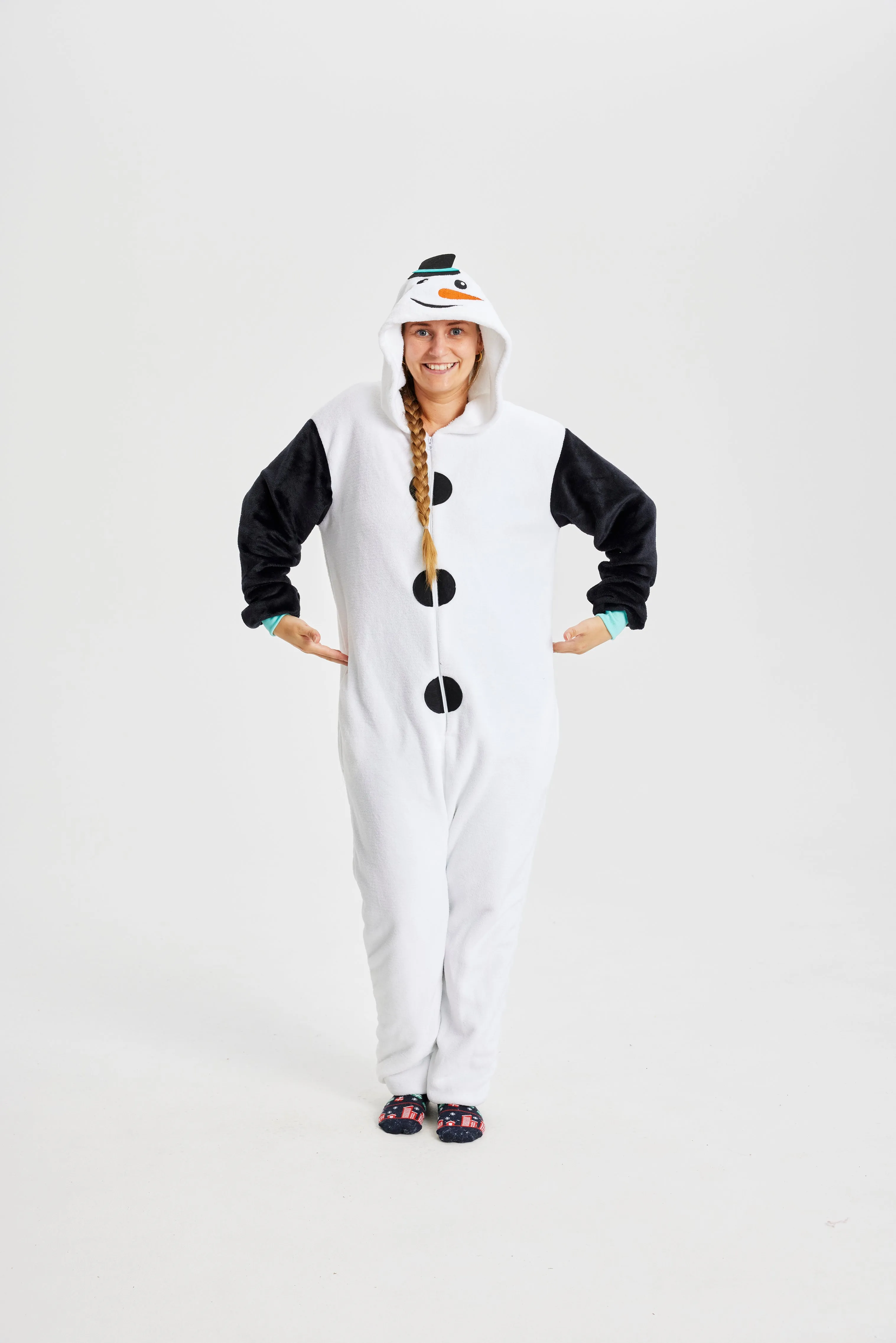 The snowmans jumpsuit - Women sold by Christmas Sweats product image thumbnail 2