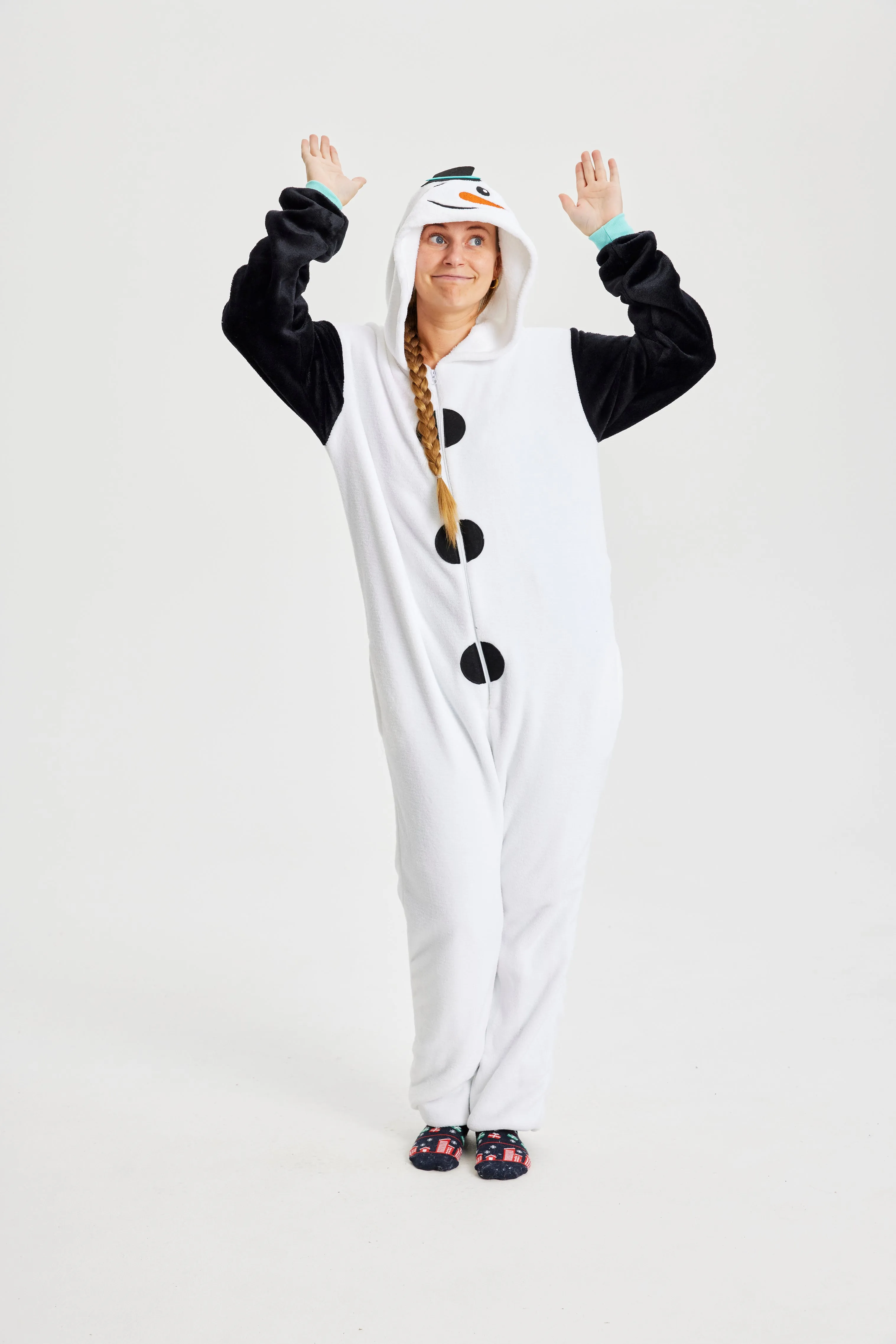 The snowmans jumpsuit - Women sold by Christmas Sweats product image thumbnail 3