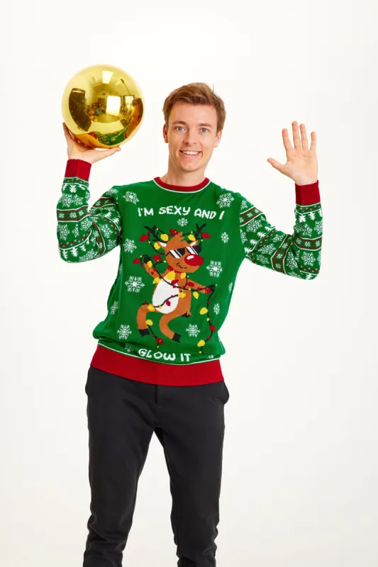 Sexy and I Glow it - Men sold by Christmas Sweats
