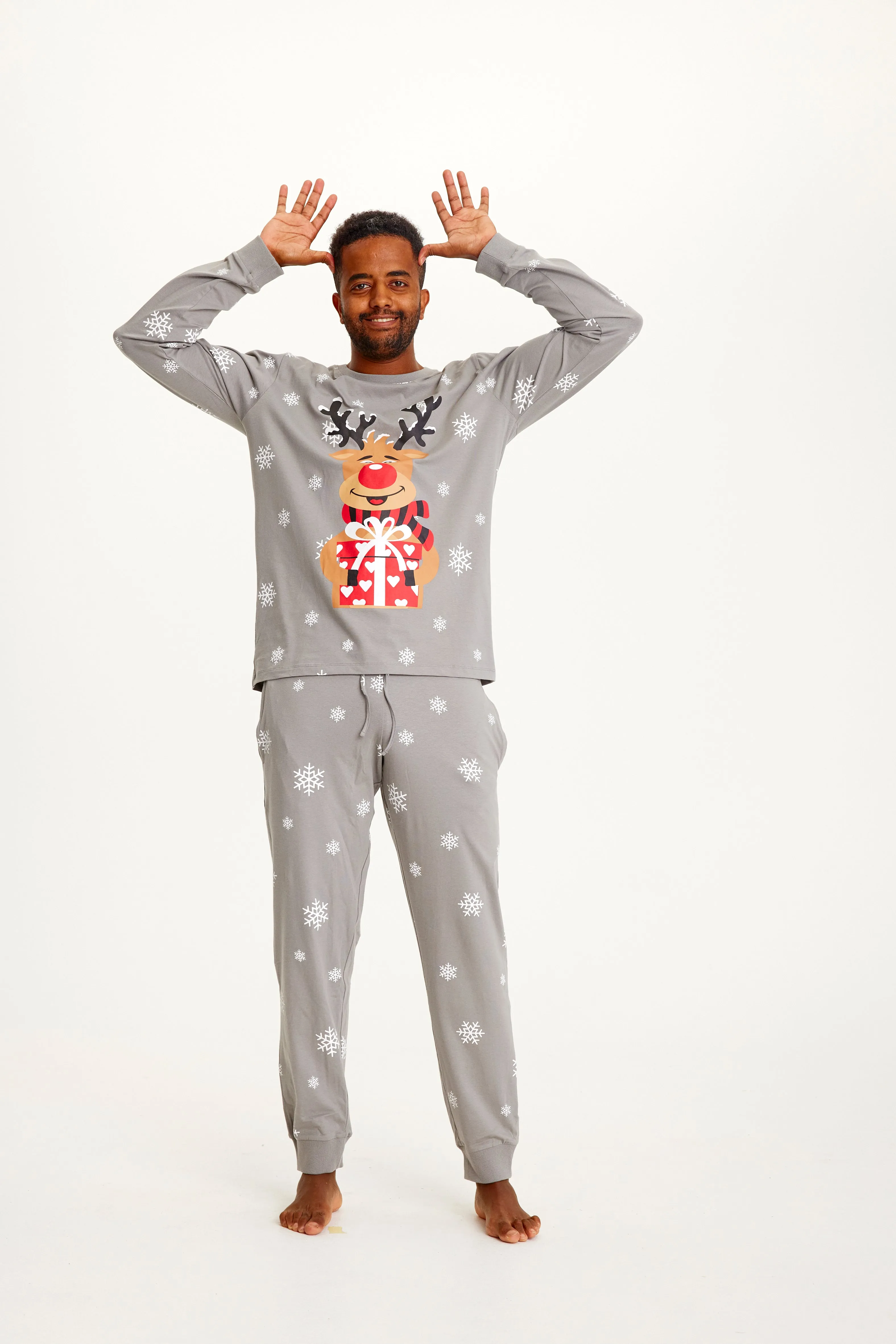 Rudolfs cute pajamas - Men sold by Christmas Sweats product image thumbnail 2