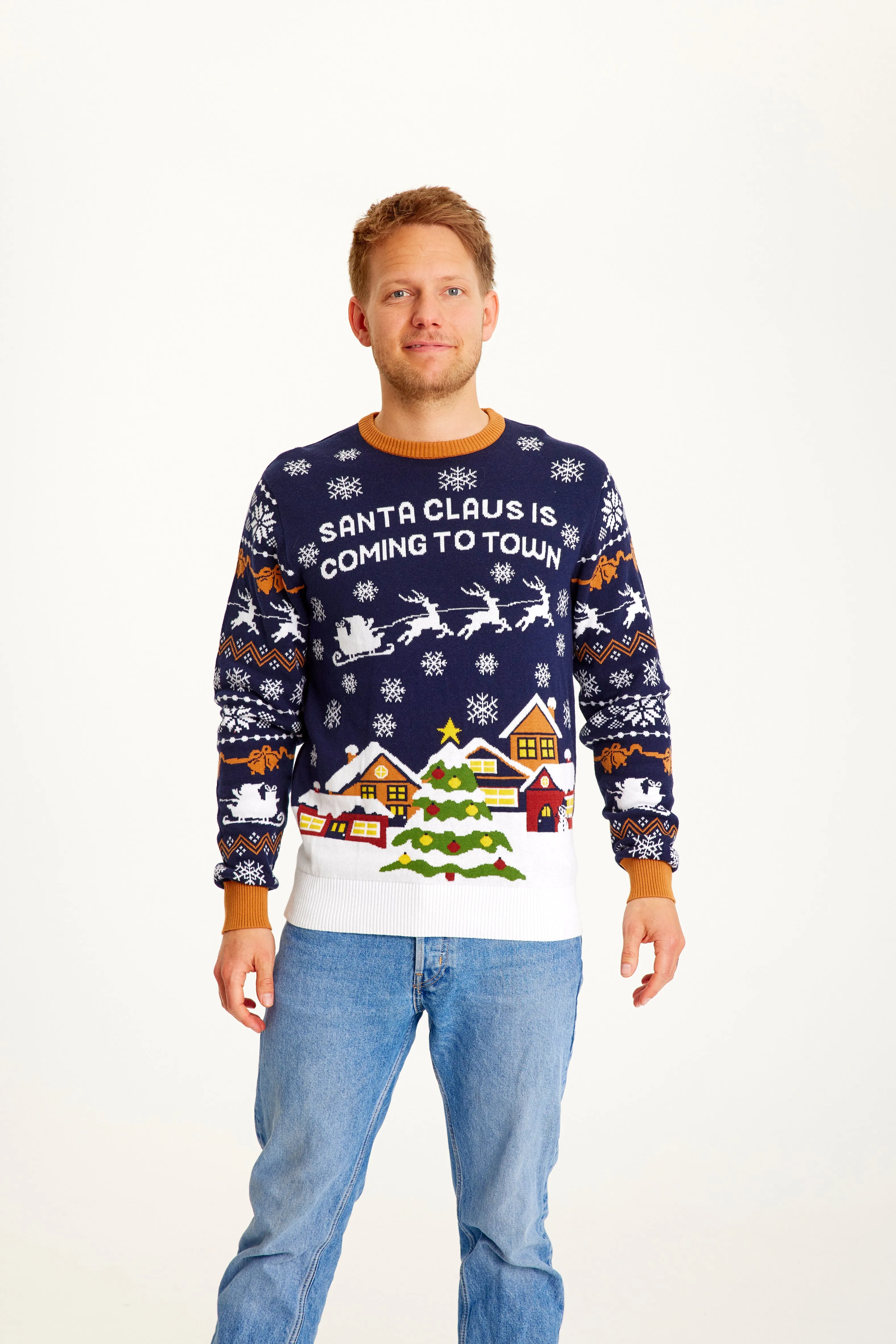 Santa Claus is coming to town - Men. sold by Christmas Sweats