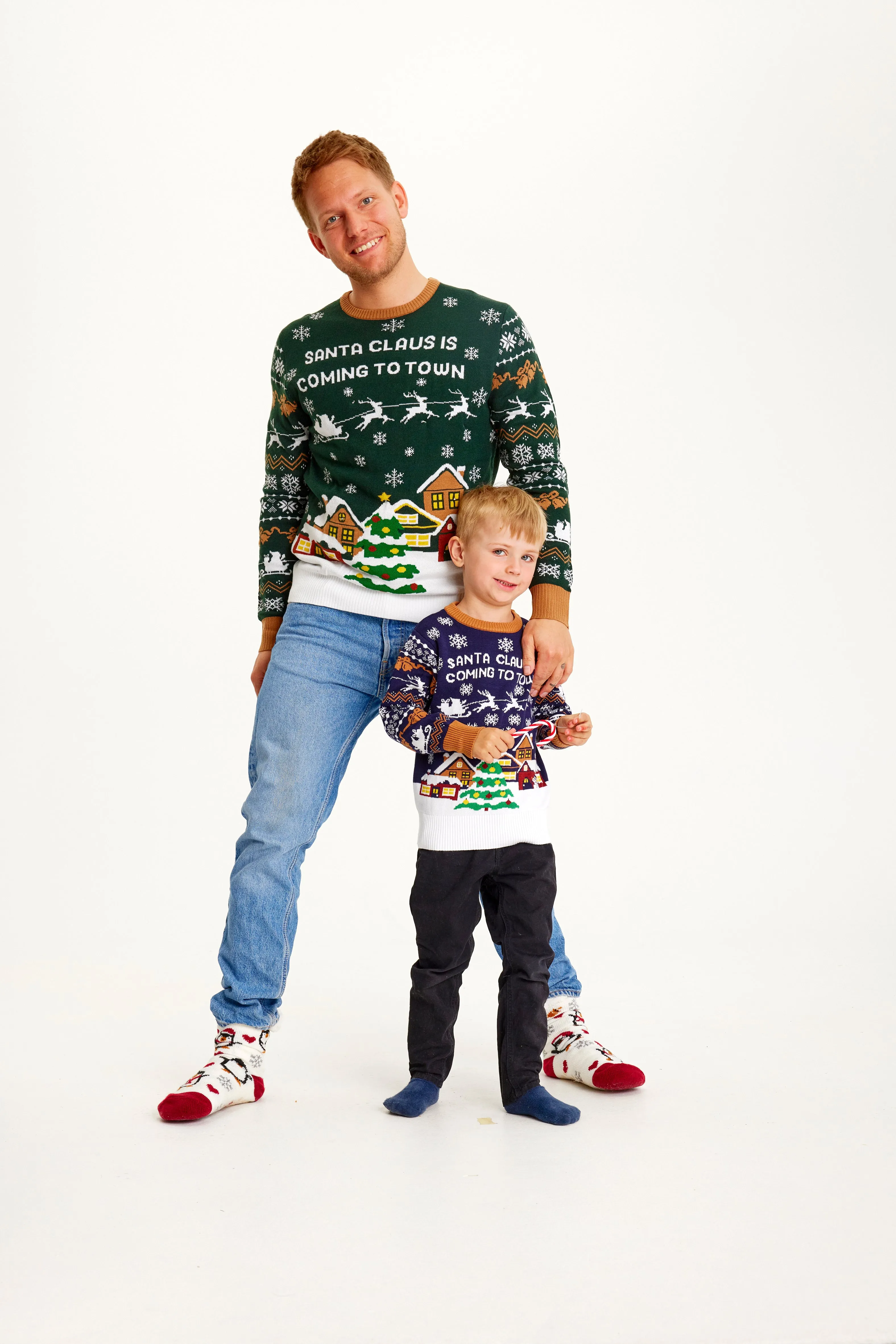 Santa Claus is coming to town - Men. sold by Christmas Sweats product image thumbnail 3