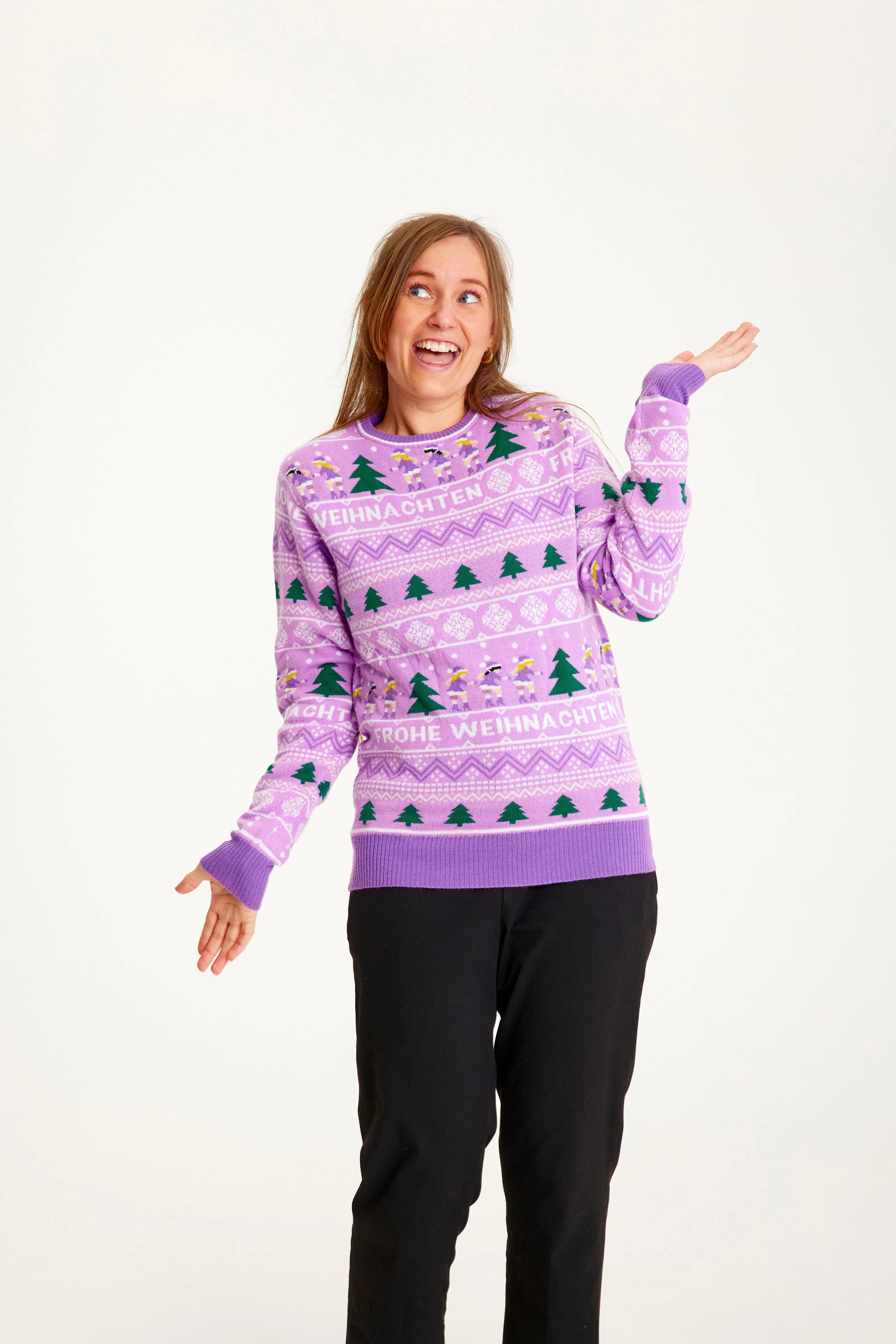 Frohe Weinachten Sweater - Women sold by Christmas Sweats
