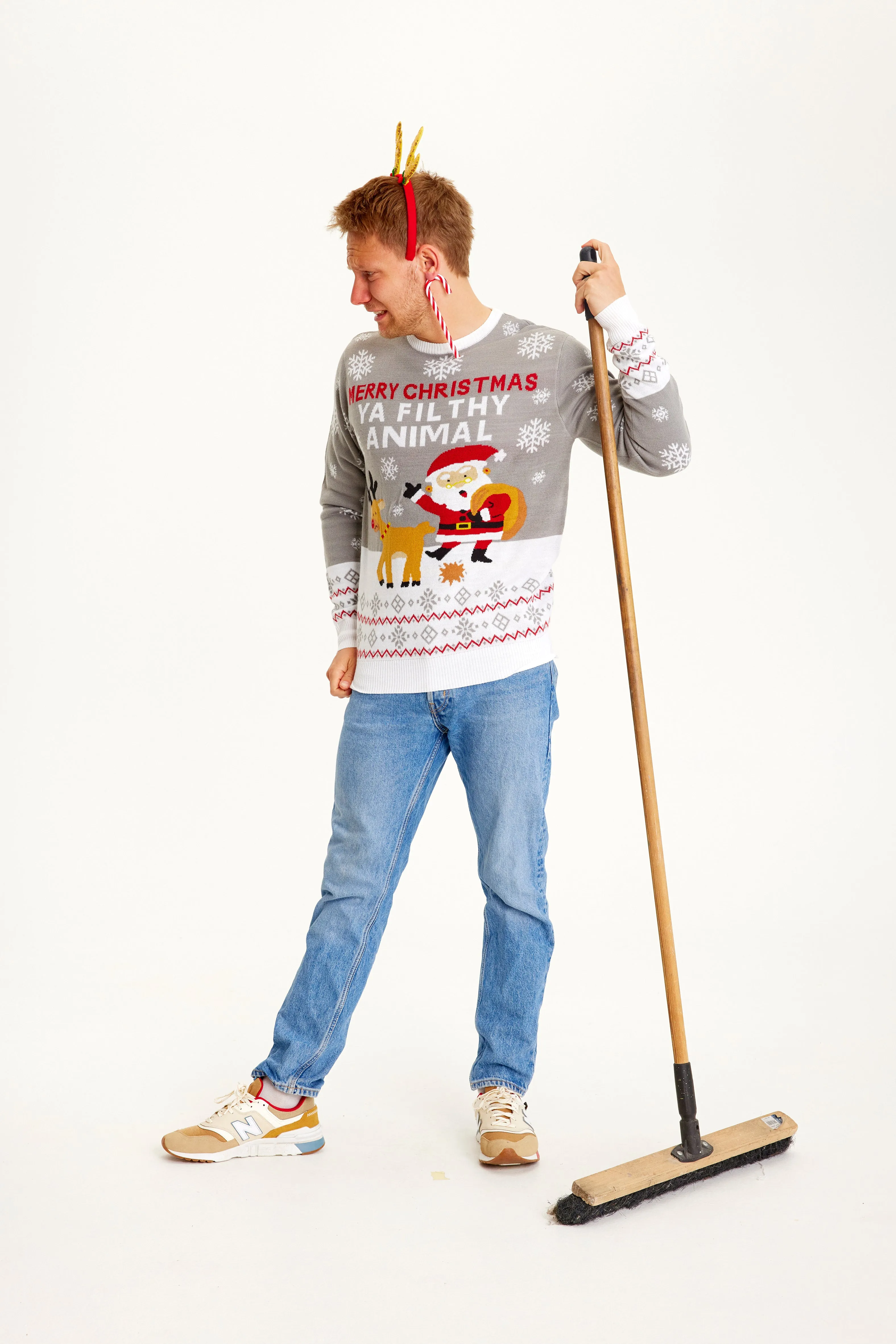 Ya Filthy Animal Sweater - Men sold by Christmas Sweats product image thumbnail 3