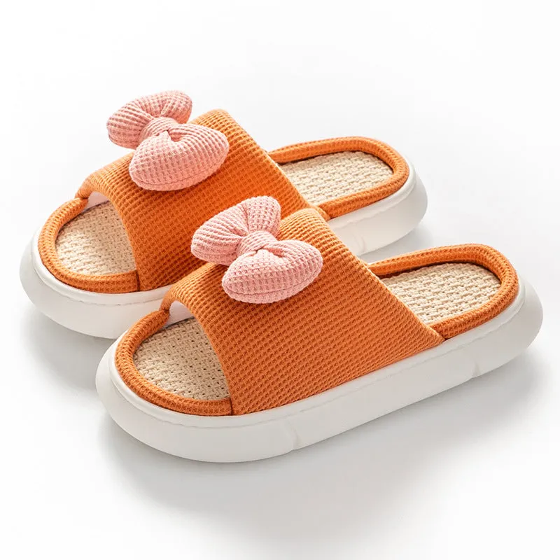 Linen-cotton Slippers For Four Seasons sold by Cloud Walker Slippers product image thumbnail 4