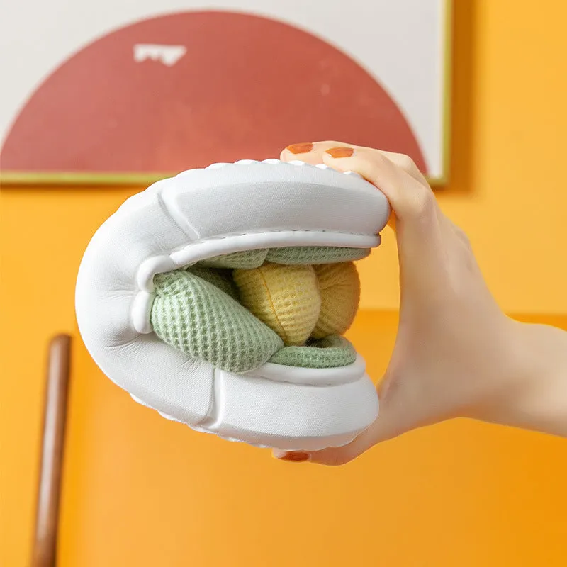 Linen-cotton Slippers For Four Seasons sold by Cloud Walker Slippers product image thumbnail 3