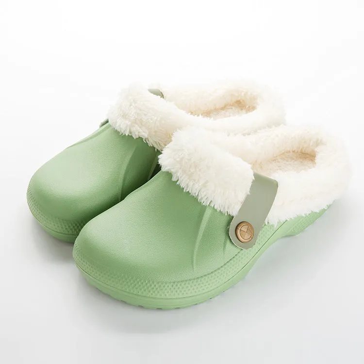 Home waterproof cotton slippers sold by Cloud Walker Slippers product image thumbnail 4