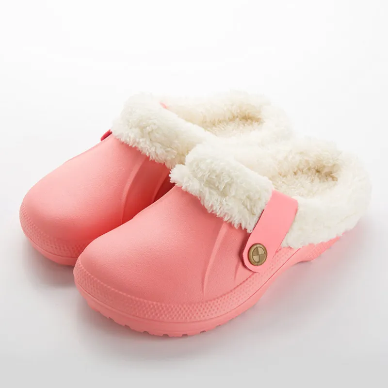 Home waterproof cotton slippers sold by Cloud Walker Slippers