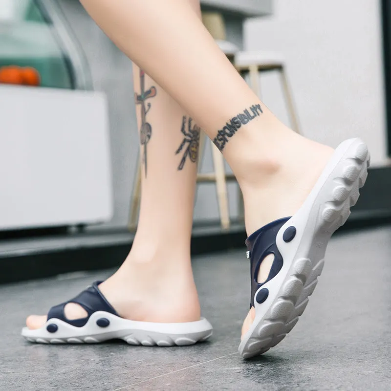 Indoor bathroom slippers for men sold by Cloud Walker Slippers product image thumbnail 3