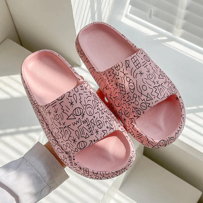 In The Bedroom Couples Can Take A Bath With Soft Sole sold by Cloud Walker Slippers