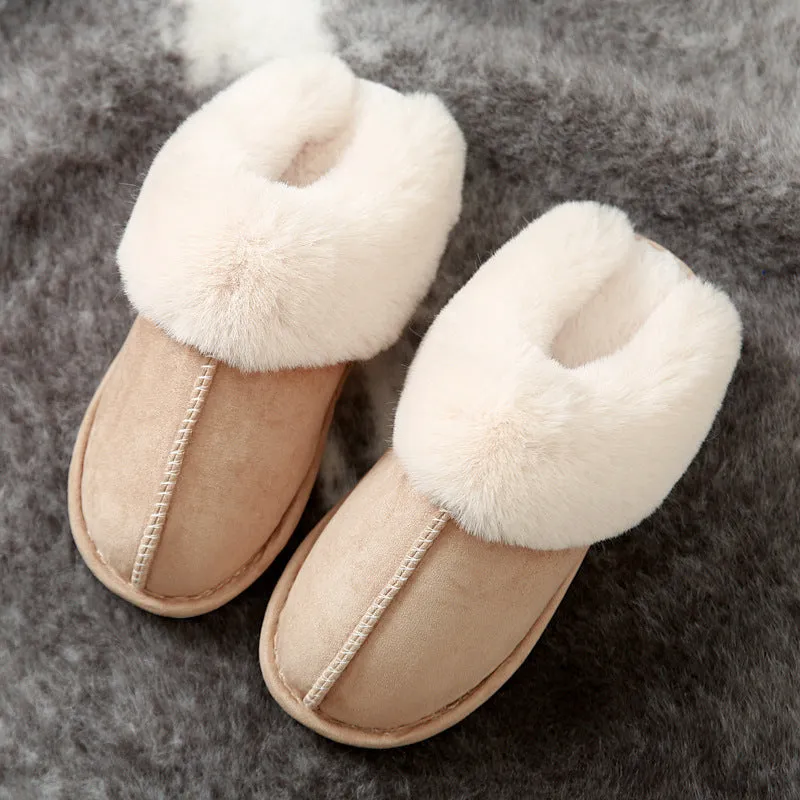 Suede cotton slippers sold by Cloud Walker Slippers product image thumbnail 5
