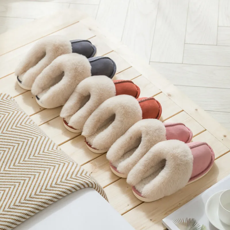 Suede cotton slippers sold by Cloud Walker Slippers product image thumbnail 3