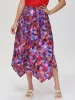 Floral Handkerchief Hem Maxi Skirt sold by Daily Thread