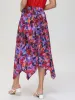 Floral Handkerchief Hem Maxi Skirt sold by Daily Thread