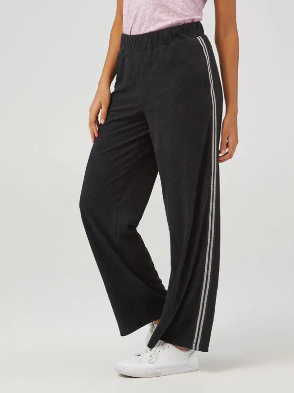Trim Strip Wide Leg Pant sold by Daily Thread