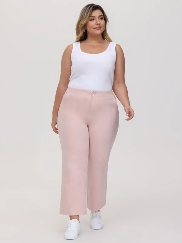 Plus Wide Leg Crop Pants sold by Daily Thread