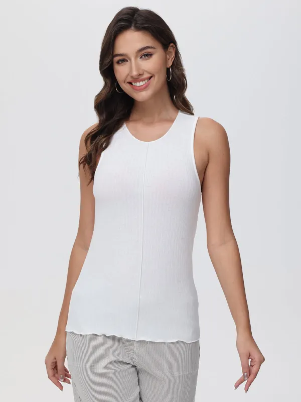 Rib Tank Top sold by Daily Thread