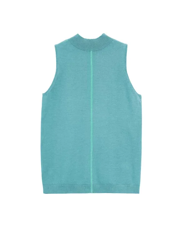 Exposed Cover Stitch Tank made by 525 America