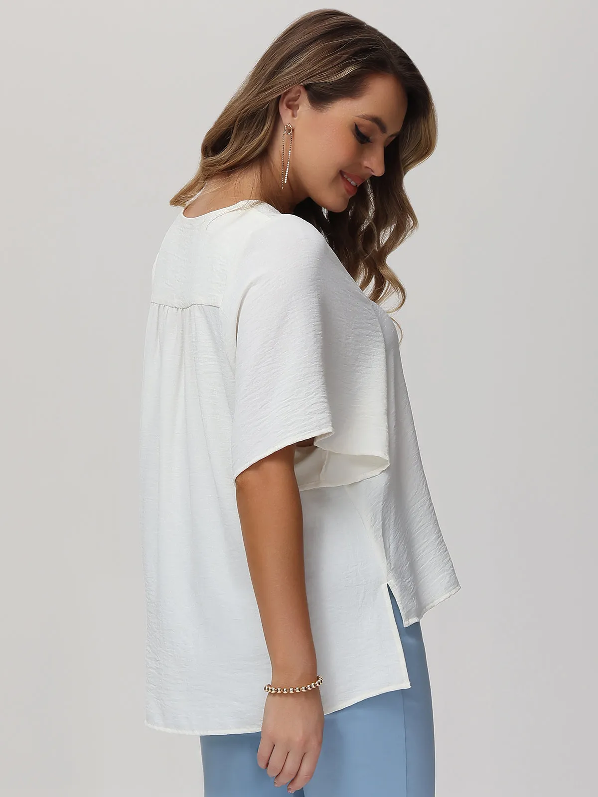 Button Front blouse sold by Daily Thread product image thumbnail 3