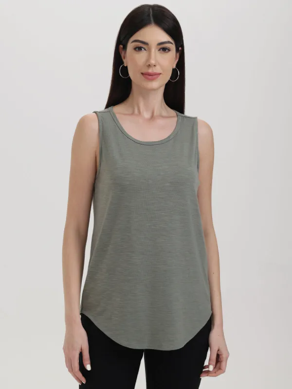 Scoop Neck Tank Top sold by Daily Thread